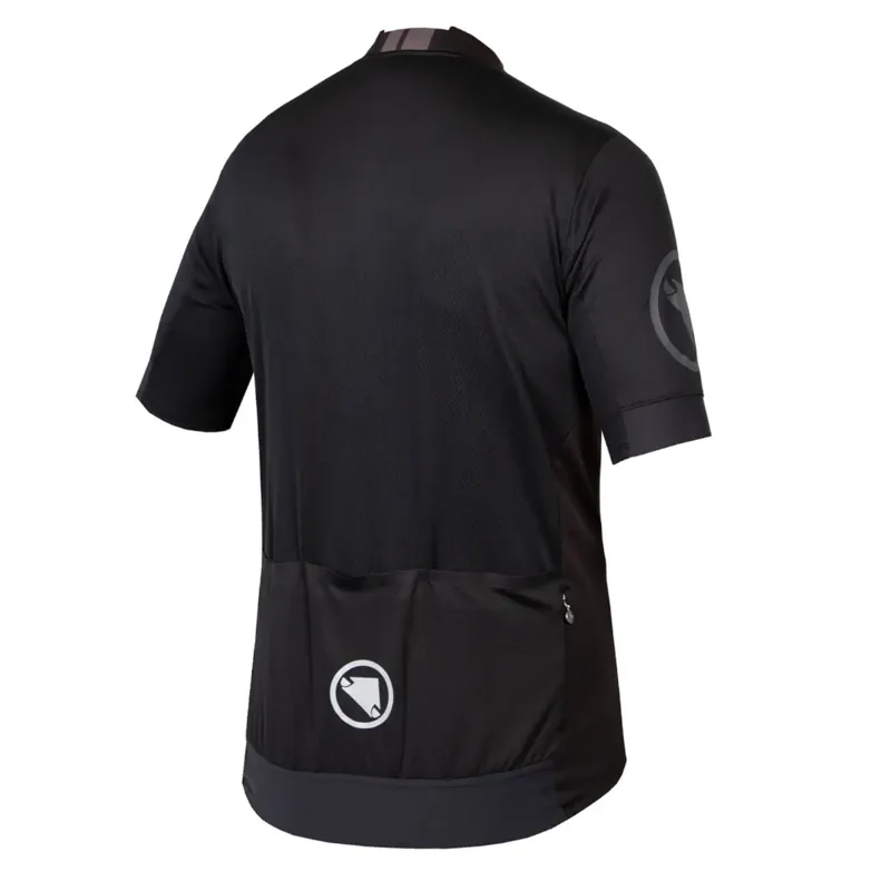 Endura FS260 Short Sleeve Jersey in Black-1